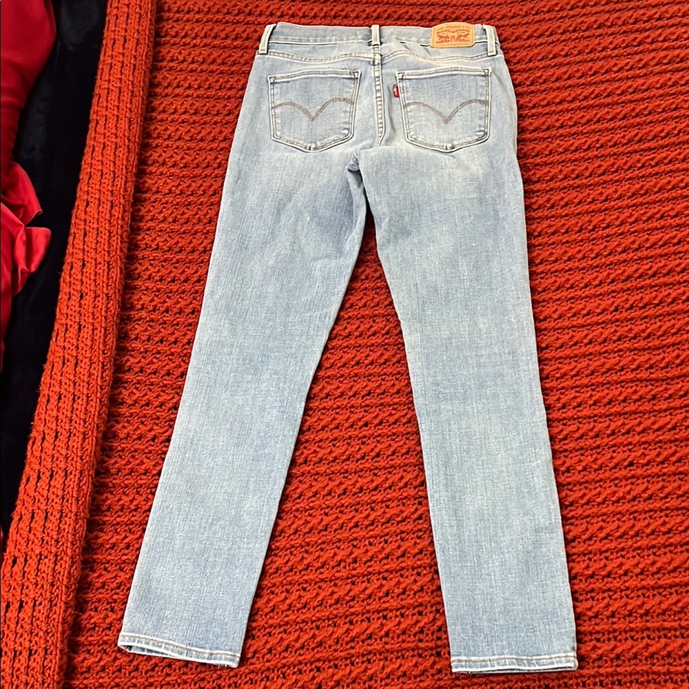 Women's Light Blue Jeans - Picture 2 of 4